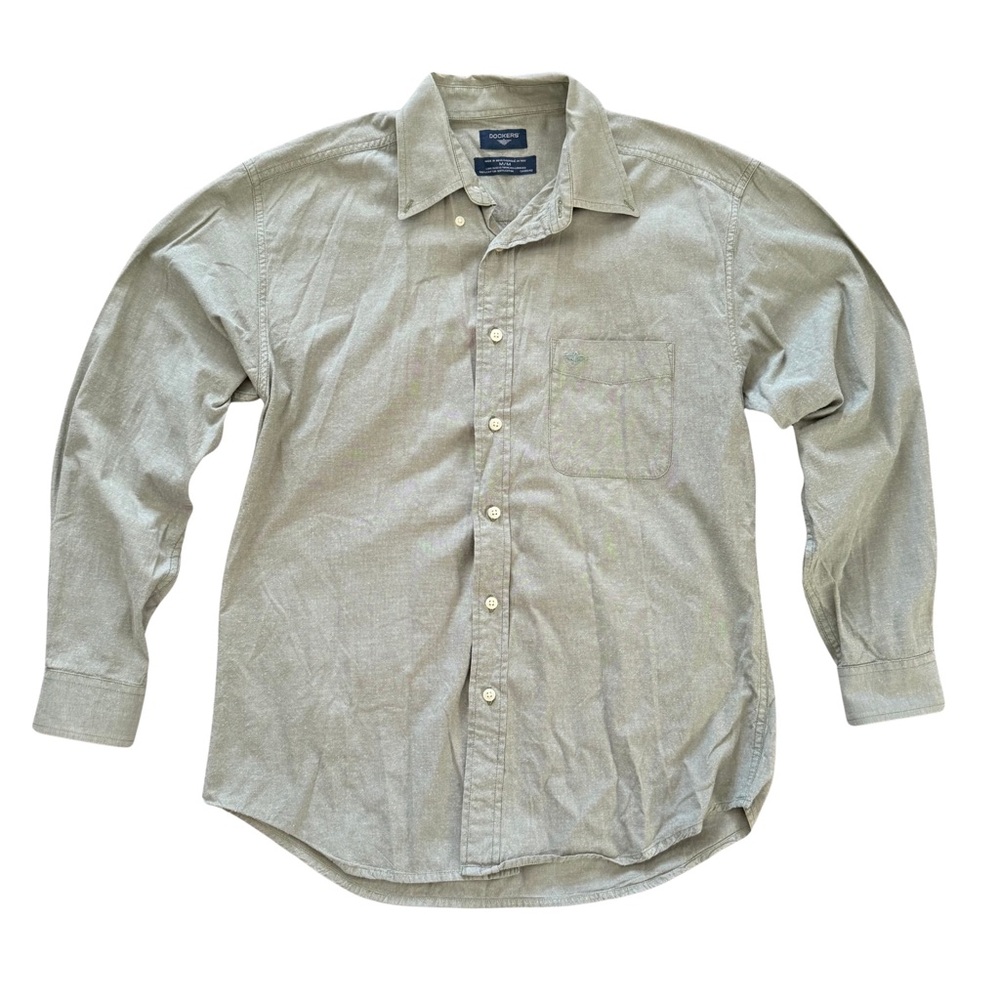 Dockers Sage Green Button Down Shirt